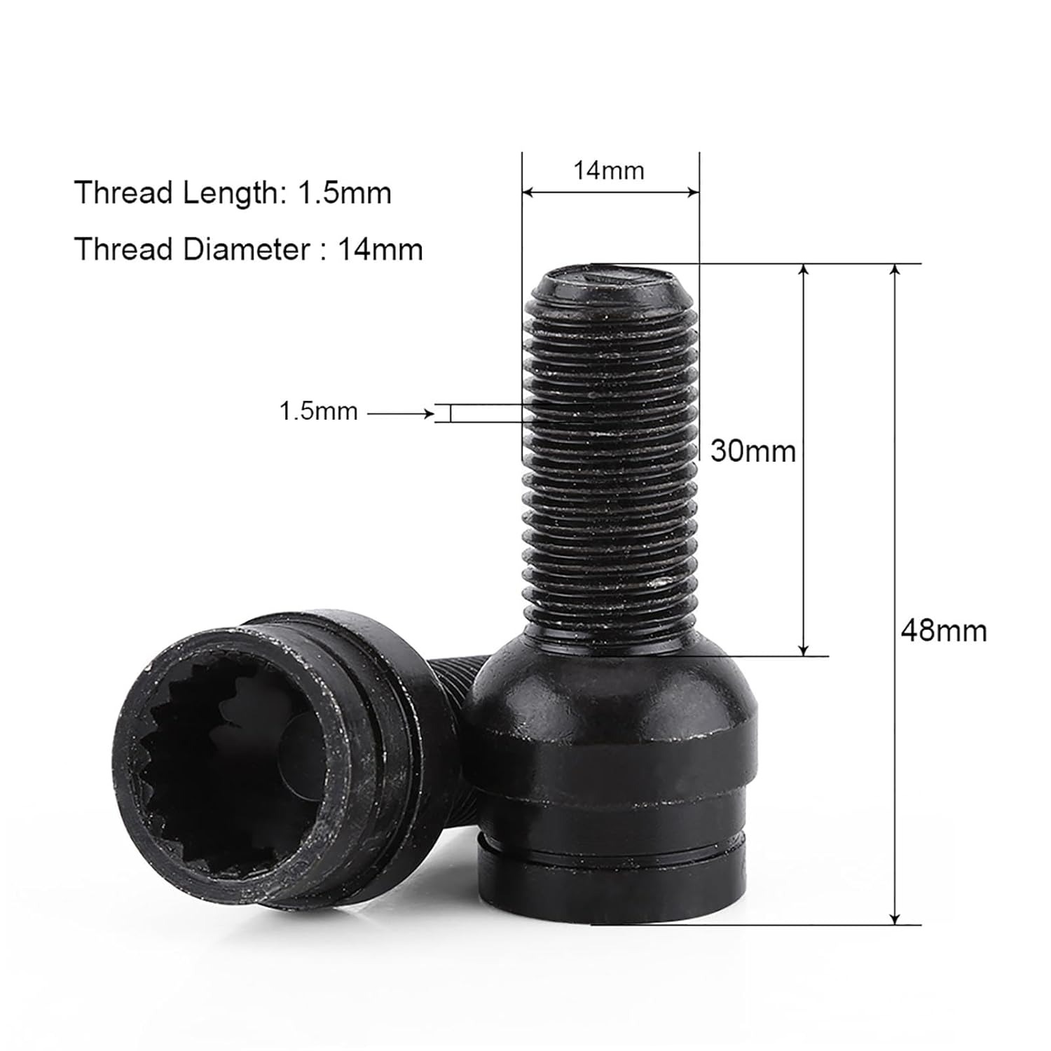 steel wheel bolt